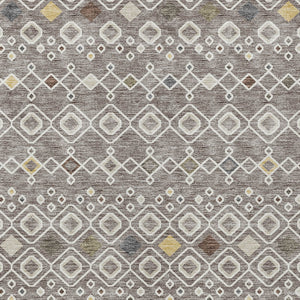 Homeroots 3' X 5' Southwestern Washable Indoor Outdoor Area Rug - Durable, Stylish, Stain Resistant Design Taupe Polyester 612231