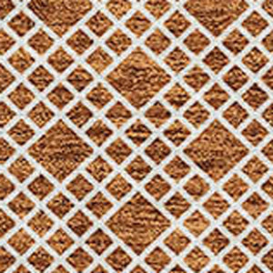 Homeroots 3' Washable Indoor Outdoor Area Rug With Chevron Design - Durable, Stain Resistant, Versatile Décor Orange Polyester 612291