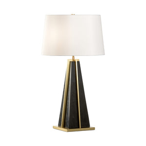 Portofino Lamp Black, Gold 61229-WILDWOOD Wildwood