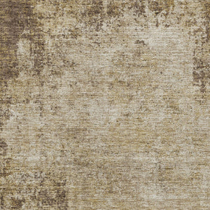 HomeRoots 5' Brown and Beige Abstract Area Rug – Stylish, Washable Design for Indoor and Outdoor Spaces 8' X 10' 612313
