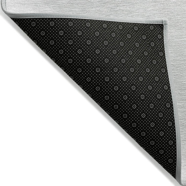 HomeRoots 5' Versatile Gray Ivory and Mint Green Geometric Indoor Outdoor Area Rug for Stylish Spaces 10' X 14' 612423