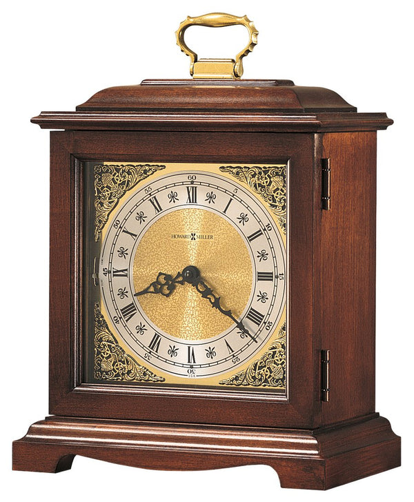 Hekman Furniture 612588 Graham Bracket Iii Mantel Clock - Elegant Windsor Cherry Finish, Dual-chime, Usa Craftsmanship Windsor Cherry Graham Bracket Iii Mantel Clock 612588