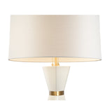 Zuri Table Lamp White/Cream 61263-WILDWOOD Wildwood