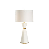 Zuri Table Lamp White/Cream 61263-WILDWOOD Wildwood