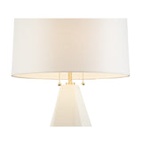 Zara Table Lamp White/Cream 61264-WILDWOOD Wildwood