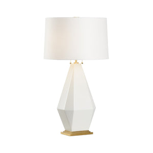 Zara Table Lamp White/Cream 61264-WILDWOOD Wildwood