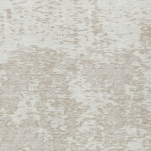 Homeroots 3' Abstract Washable Area Rug - Durable Indoor Outdoor Rectangle Rug For Stylish Spaces Ivory Polyester 612749