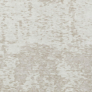 Homeroots 3' Abstract Washable Area Rug - Durable Indoor Outdoor Rectangle Rug For Stylish Spaces Ivory Polyester 612752