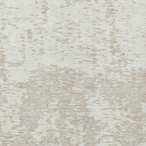 Homeroots 3' Abstract Washable Area Rug - Durable Indoor Outdoor Rectangle Rug For Stylish Spaces Ivory Polyester 612753