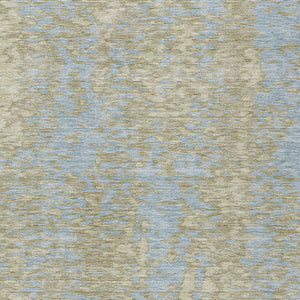 Homeroots 3' Abstract Washable Indoor Outdoor Rug - Durable, Stain Resistant, Versatile For Any Space! Beige Polyester 612912