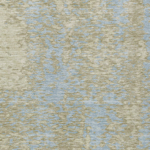 Homeroots 3' Abstract Washable Indoor Outdoor Rug - Durable, Stain Resistant, Versatile For Any Space! Beige Polyester 612915