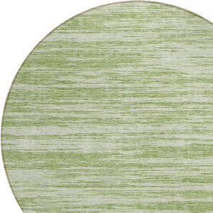 Homeroots 3' Abstract Washable Indoor Outdoor Area Rug - Durable, Stylish, And Easy To Maintain For Any Space Sage Polyester 613063