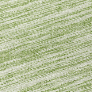 Homeroots 3' Abstract Washable Indoor Outdoor Area Rug - Durable, Stylish, And Easy To Maintain For Any Space Sage Polyester 613063