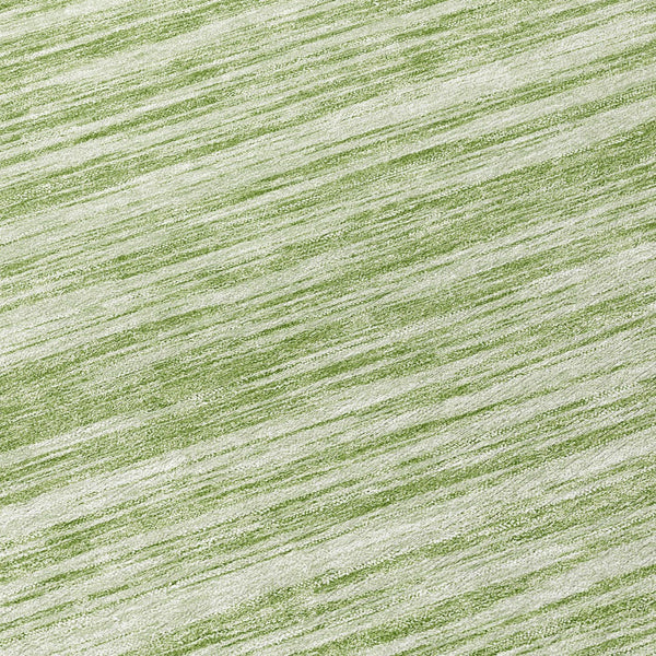 Homeroots 3' Abstract Washable Indoor Outdoor Area Rug - Durable, Stylish, And Easy To Maintain For Any Space Sage Polyester 613063