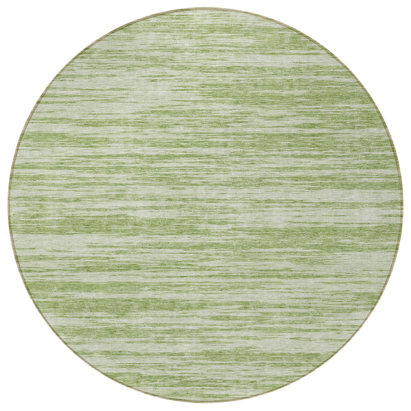 Homeroots 3' Abstract Washable Indoor Outdoor Area Rug - Durable, Stylish, And Easy To Maintain For Any Space Sage Polyester 613063