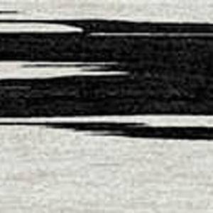 Homeroots 3' Abstract Washable Indoor Outdoor Area Rug - Durable, Stylish, And Easy To Maintain For Any Space Black Polyester 613070