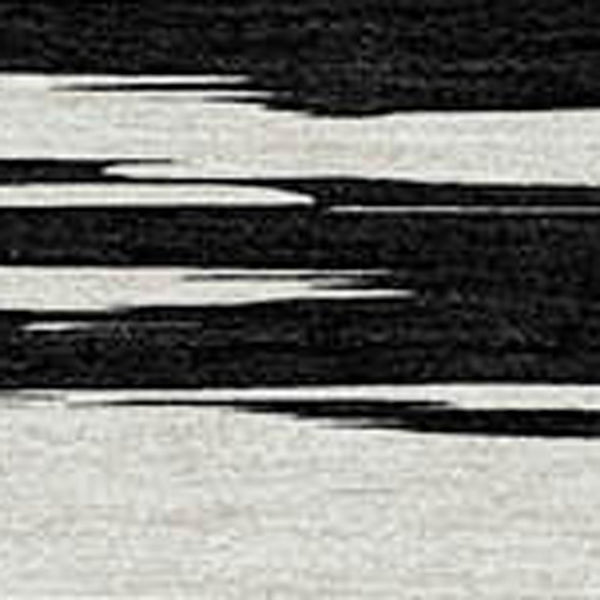 Homeroots 3' Abstract Washable Indoor Outdoor Area Rug - Durable, Stylish, And Easy To Maintain For Any Space Black Polyester 613071