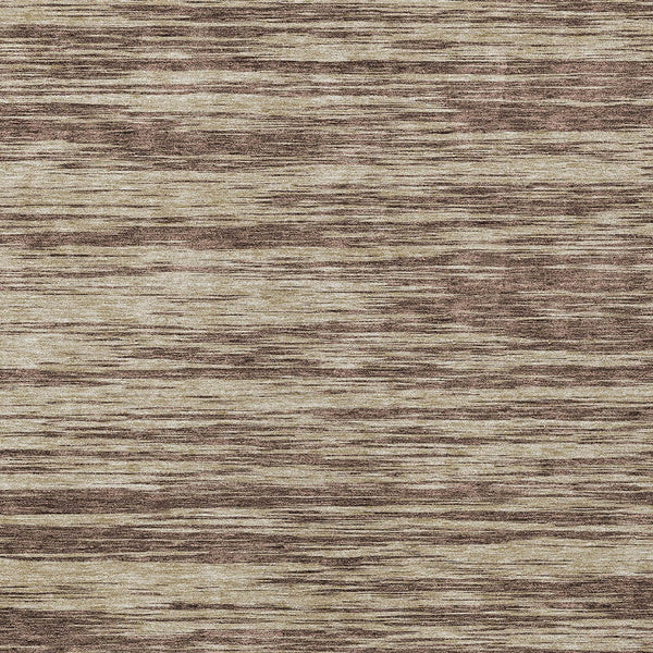 Homeroots 3' Abstract Washable Indoor Outdoor Area Rug - Durable, Stylish, And Easy To Maintain For Any Space Brown Polyester 613073