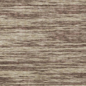 Homeroots 3' Abstract Washable Indoor Outdoor Area Rug - Durable, Stylish, And Easy To Maintain For Any Space Brown Polyester 613077