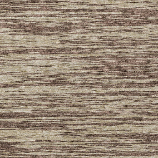 Homeroots 3' Abstract Washable Indoor Outdoor Area Rug - Durable, Stylish, And Easy To Maintain For Any Space Brown Polyester 613077