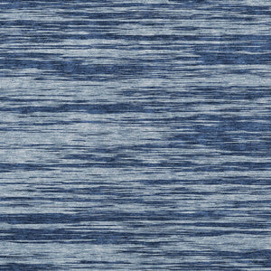 Homeroots 3' Abstract Washable Indoor Outdoor Area Rug - Durable, Stylish, And Easy To Maintain For Any Space Blue Polyester 613079