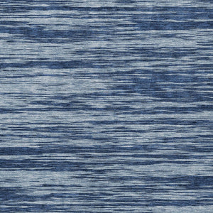 Homeroots 3' Abstract Washable Indoor Outdoor Area Rug - Durable, Stylish, And Easy To Maintain For Any Space Blue Polyester 613080