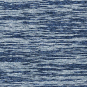 Homeroots 3' Abstract Washable Indoor Outdoor Area Rug - Durable, Stylish, And Easy To Maintain For Any Space Blue Polyester 613082