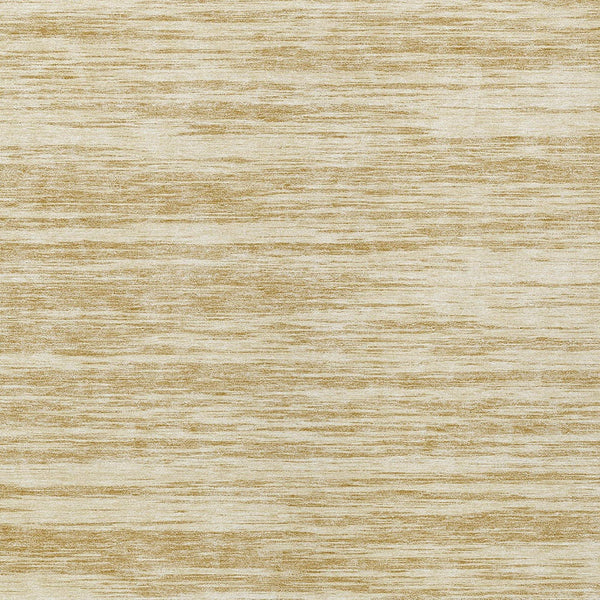 Homeroots 3' Abstract Washable Indoor Outdoor Area Rug - Durable, Stylish, And Easy To Maintain For Any Space Gold Polyester 613094