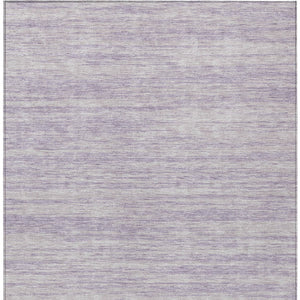 Homeroots 3' Abstract Washable Indoor Outdoor Area Rug - Durable, Stylish, And Easy To Maintain For Any Space Lavender Polyester 613110
