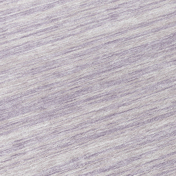 Homeroots 3' Abstract Washable Indoor Outdoor Area Rug - Durable, Stylish, And Easy To Maintain For Any Space Lavender Polyester 613111