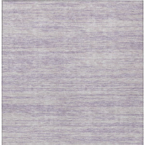 Homeroots 3' Abstract Washable Indoor Outdoor Area Rug - Durable, Stylish, And Easy To Maintain For Any Space Lavender Polyester 613113
