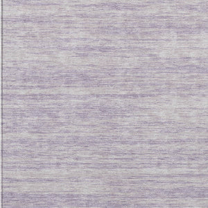 Homeroots 3' Abstract Washable Indoor Outdoor Area Rug - Durable, Stylish, And Easy To Maintain For Any Space Lavender Polyester 613114