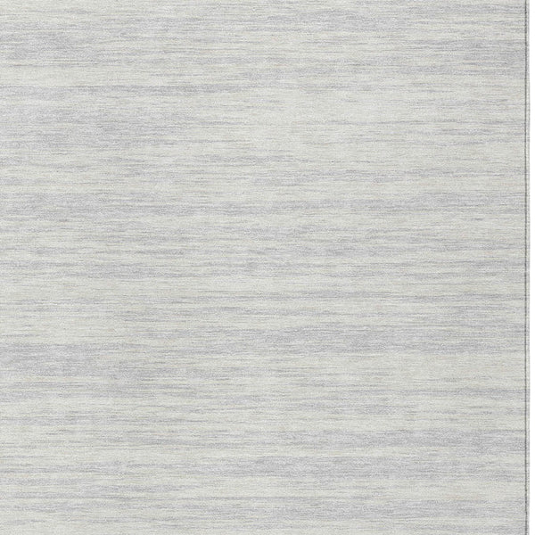 Homeroots 3' Abstract Washable Indoor Outdoor Area Rug - Durable, Stylish, And Easy To Maintain For Any Space Silver Polyester 613121