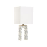 Curvature Lamp White/Cream, Gray 61329-WILDWOOD Wildwood