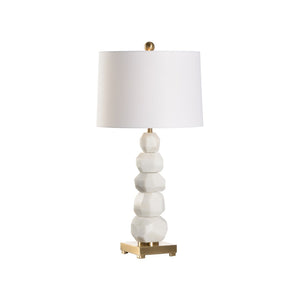 Cairn Lamp White/Cream 61334-WILDWOOD Wildwood