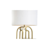 Cinzia Lamp Gold, White/Cream 61352-WILDWOOD Wildwood