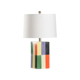 Carlton Lamp Yellow, Blue 61354-WILDWOOD Wildwood