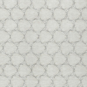 HomeRoots 5' Modern Ivory and Black Geometric Area Rug - Stylish, Washable, Ideal for Indoor and Outdoor Spaces 10' X 14' 613559