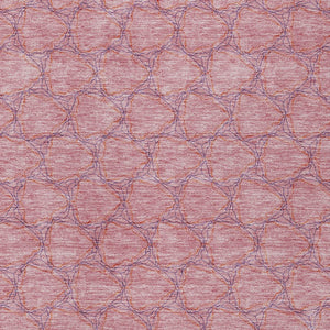 HomeRoots 5' Vibrant Pink and Purple Geometric Area Rug for Indoor and Outdoor Spaces - Durable & Washable! 8' X 10' 613569