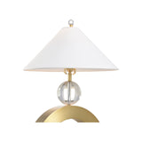 Crest Table Lamp Gold 61363-WILDWOOD Wildwood