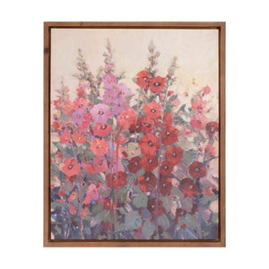 HomeRoots N And A Natural Framed Wall Art - Elegant Canvas Decor for Living Room, Office, or Bedroom Style 613677