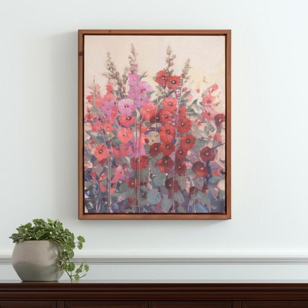 HomeRoots N And A Natural Framed Wall Art - Elegant Canvas Decor for Living Room, Office, or Bedroom Style 613677