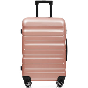 English Elm Hardshell Abs Four Piece Luggage Set with Spinner Wheels and Tsa Lock for Travel N730P368200M