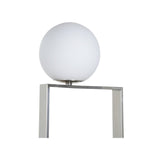 Milano Table Lamp Silver, White/Cream 61383-WILDWOOD Wildwood