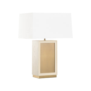 Caswell Table Lamp Brown, Gold 61386-WILDWOOD Wildwood