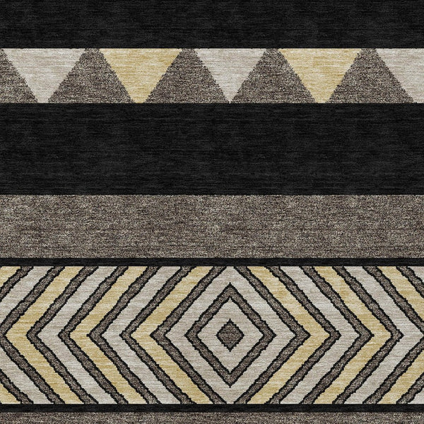 HomeRoots 5' Southwestern Indoor Outdoor Area Rug - Durable, Washable, Stylish, Perfect for High-Traffic Spaces 10' X 14' 613890