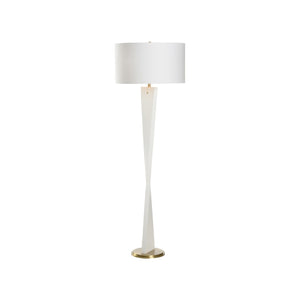 Elin Floor Lamp White/Cream, Gold 61389-WILDWOOD Wildwood