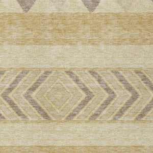 HomeRoots 5' Southwestern Area Rug - Washable, Stain-Resistant, Durable Indoor/Outdoor Design for Any Space 8' X 10' 613906