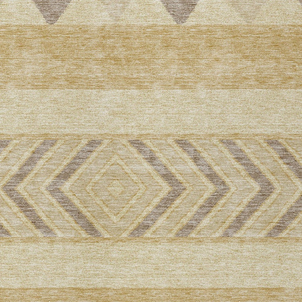 HomeRoots 5' Southwestern Area Rug - Washable, Stain-Resistant, Durable Indoor/Outdoor Design for Any Space 8' X 10' 613906