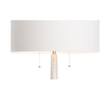 Tulip Floor Lamp White/Cream 61399-WILDWOOD Wildwood